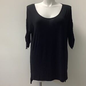 14th & Union Black Short Sleeve Women's Tee